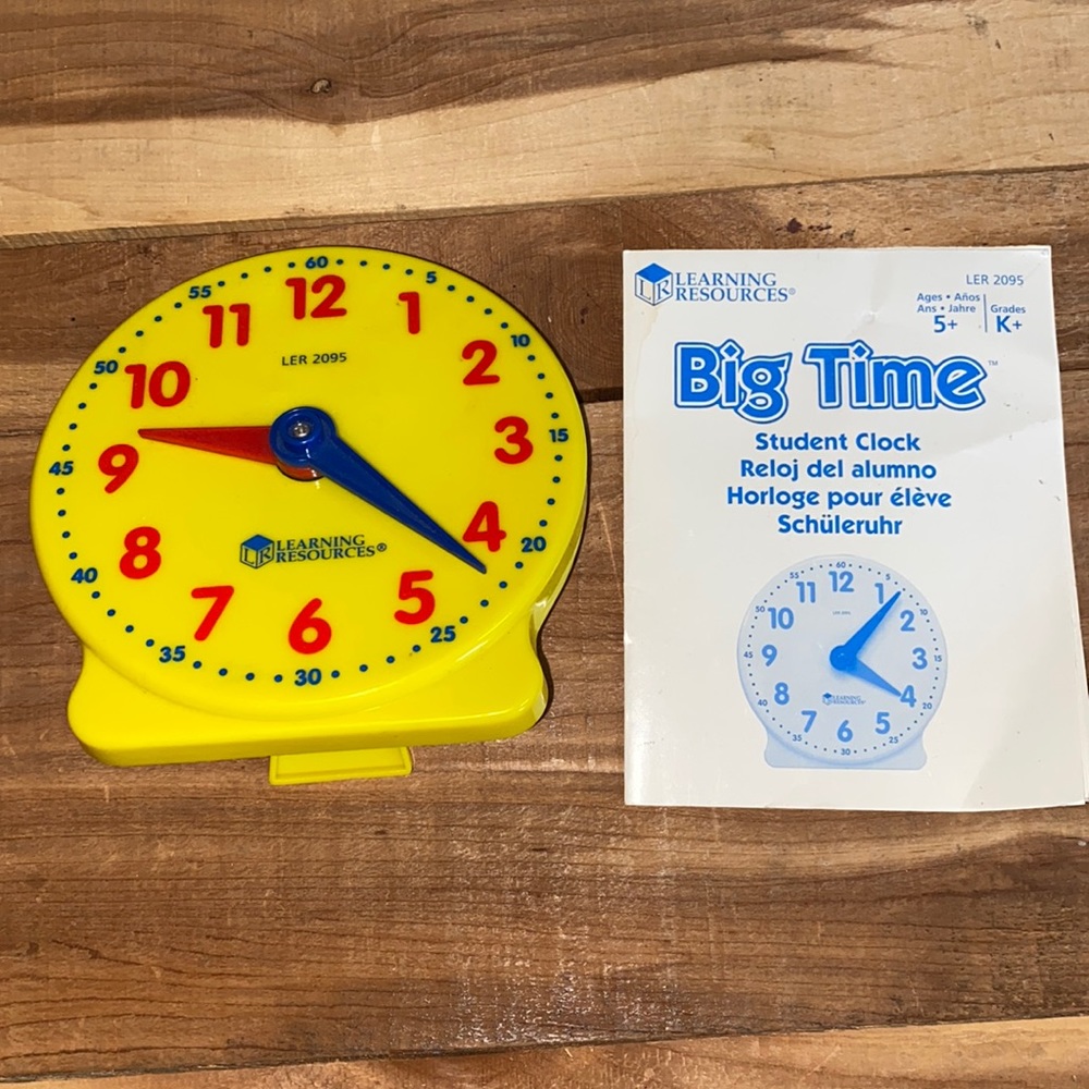 Big Time Clock - Learning Resources - Picture 2 of 3